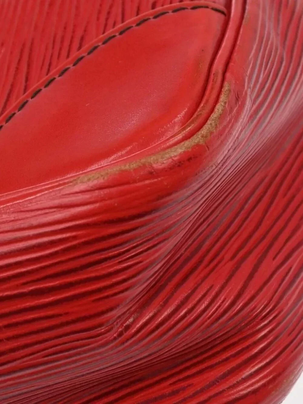LOUIS VUITTON Epi Trocadero 23 Shoulder Bag Red
